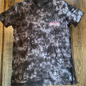 Quiksilver Short Sleeve T Shirt Tie Dye Medium